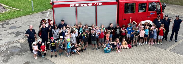 Sommerferienprogramm bei der Feuerwehr