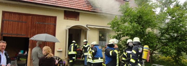 Wohnungsbrand in Uttenhofen