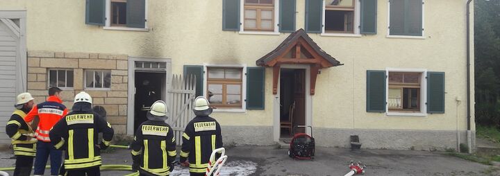 Brand durch elektrischen Defekt