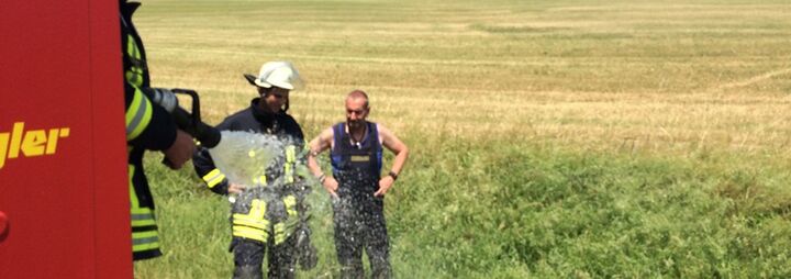 Flächenbrand B 314