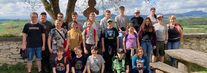Sternmarsch in Aach